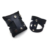 Vintage Leather Bracelets For Women Charm Wrist Accessories