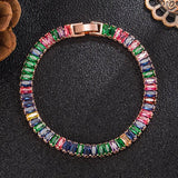 CZ Friendship Tennis Bracelet Women Wedding Anniversary Gift