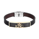 Men Bracelet King Bracelet Stainless Steel Accessories