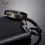 Men Bracelet King Bracelet Stainless Steel Accessories