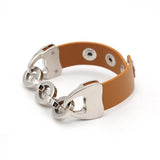 Wide Cuff Leather Bracelet Vintage Punk Jewelry
