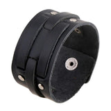 KOtik Vintage Leather Bracelet Men Punk Retro Multilayer