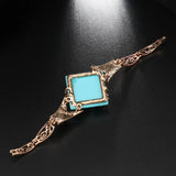 Vintage Crystal Flower Bracelets For Women Antique Indian Jewelry