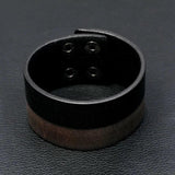KOtik Punk Gothic Rock Leather Cuff Bracelet for Men