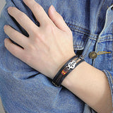 Braided PU Leather Guitar Bracelet Ethnic Wristband