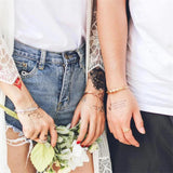 Gold-color Twist Wire Knot Cuff Bracelet Men Women