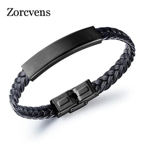 Punk Vintage Charm Men Leather Bracelet