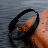 Punk Vintage Charm Men Leather Bracelet