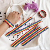 Rainbow Bracelet Soft Sister Couple Student Bracelet