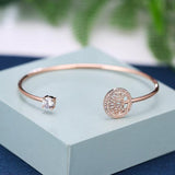 Elegant Zircon Stone Tree Of Life Adjustable Bracelet
