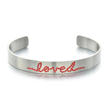 Stainless Steel Women Bracelet Bangle Gift For Mama