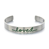 Stainless Steel Women Bracelet Bangle Gift For Mama