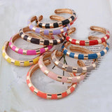 NeeFuWoFu Bracelets snake Bangles Gradient Charm Jewelry
