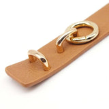Punk Leather Bracelet for Women Charm Cuff Bracelet