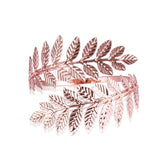 Adjustable Leaf Upper Arm Bracelet Cuff Bangle Armlet for Women