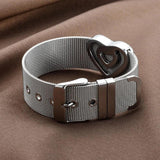 Y2K Harajuku Love Heart Belt Bracelets for Girls