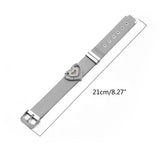 Y2K Harajuku Love Heart Belt Bracelets for Girls