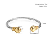 Cardy Koala Cable-wire Chain Bracelet Stainless Steel Magnetic Bracelet