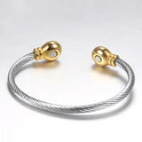 Cardy Koala Cable-wire Chain Bracelet Stainless Steel Magnetic Bracelet