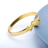 Egyptian Queen Nefertiti Bangle Stainless Steel Bracelet