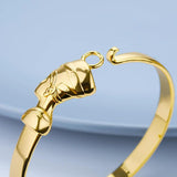 Egyptian Queen Nefertiti Bangle Stainless Steel Bracelet