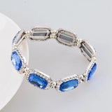 Crystal Stretch Bracelet Cuff Charm Cubic Zirconia SBR140225