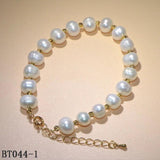 Natural Pearl Bracelet Beads Women Accessories Yoga Christmas Wedding
