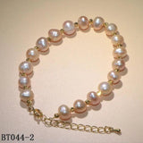 Natural Pearl Bracelet Beads Women Accessories Yoga Christmas Wedding