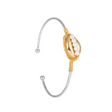 Natural Baroque Pearl Hand-Wound Shell Bracelet Jewelry