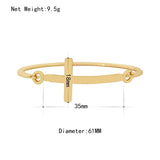 Cross Shape Bracelet for Women - Retro Girl's Unique Bracelet