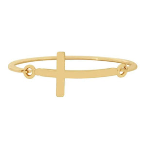 Cross Shape Bracelet for Women - Retro Girl's Unique Bracelet