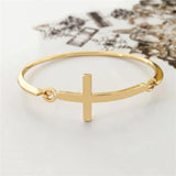 Cross Shape Bracelet for Women - Retro Girl's Unique Bracelet