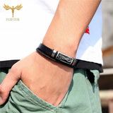 Infinity Bracelet for Bestfriend Multi-layer Leather Steel Bracelets