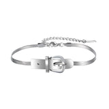 Snake Chain Bracelet Adjustable Link Stainless Steel Jewelry