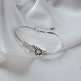 Snake Chain Bracelet Adjustable Link Stainless Steel Jewelry