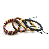 Personality Leather Bracelet Set for Women Men Hot Jewelry Party Friendship Gift