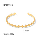 Youthway Vintage Metal Bracelet 18K Bangle Waterproof Jewelry