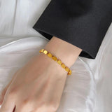 European & American Air-Cooled Titanium Steel Love Bracelet