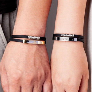 Sport Anchor Bracelets Silicone Stainless Steel Wristband Men Women