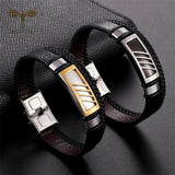 Geometric Charm Bracelets Women Stainless Steel Jewelry