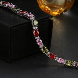 Bohemian Charm Bracelet with Cubic Zirconia