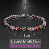 Bohemian Charm Bracelet with Cubic Zirconia