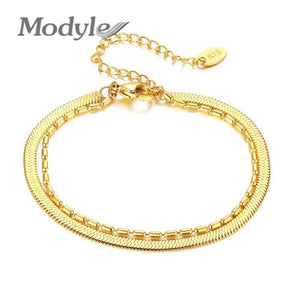 KOtik Snake Chain Bracelet Bangle for Women
