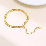 KOtik Snake Chain Bracelet Bangle for Women