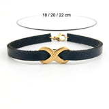 Stainless Steel Infinity Bracelet Men Women Bangle