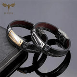 Fishhook Hook Anchor Bracelets Leather Bracelet Men Women