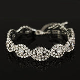 Multicolor Rhinestone Couple Bracelets