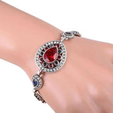 Joyme Vintage Gold Water Drop Wedding Bracelet Turkey Jewelry Cuff Bracelet