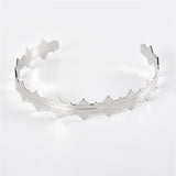 5 pcs Bohemian Geometric Cuff Stone Charm Bracelet Set