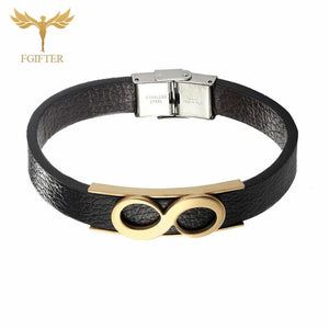 Leather Bracelet Women Men Armband Unisex Bracelets & Bangles Charm Jewelry